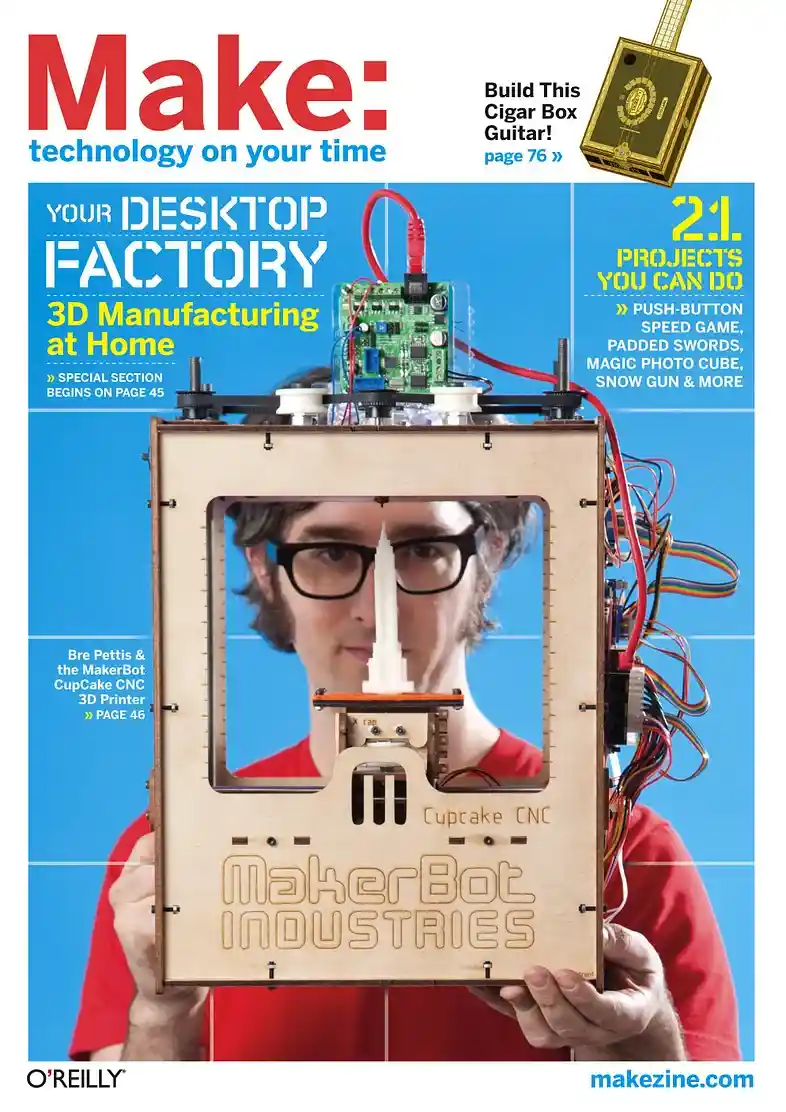 Revista Make que popularizó el término Makespace